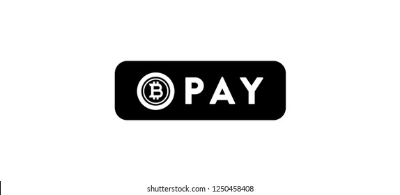 Bitcoin Gold pay cryptocurrency vector illustration isolated