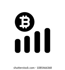 Bitcoin Growth Icon