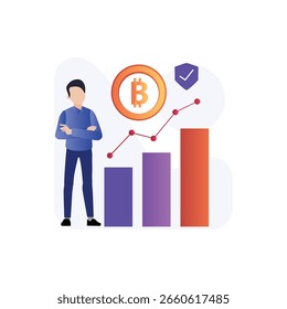Bitcoin Growth  Vector Illustration which can easily edit or modify

Bitcoin Growth  Vector Illustration which can easily edit or modify

