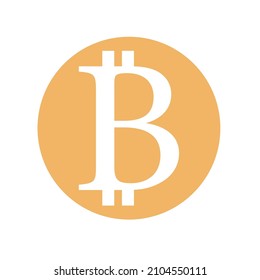 bitcoin icon , a cryptocurrency sign