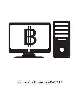 Bitcoin icon design