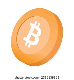 Bitcoin icon design for your work