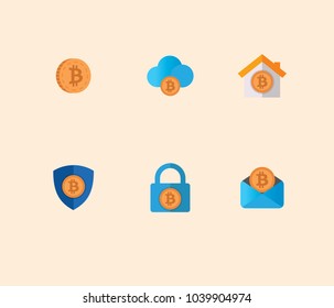 Bitcoin Icon Set