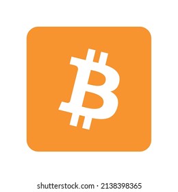 Bitcoin icon sign - Cryptocurrency logo  - Blockchain 
