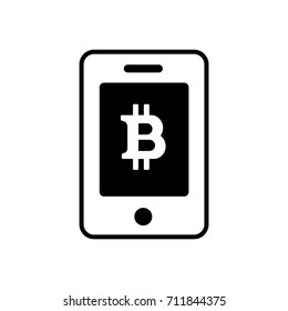 bitcoin icon (smartphone)
