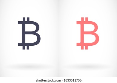 bitcoin icon . vector bitmain . illustration bitcoin . 10 eps bitcoin . simple image bitcoin