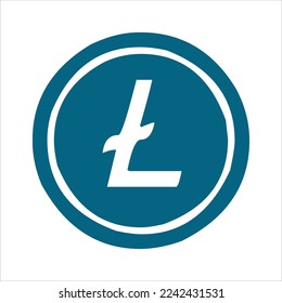 Bitcoin-Icon-Vektorgrafik. Bitcoin-Symbol in digitaler Währung einzeln auf weißem Hintergrund mit verschiedenen Formen. cooles und einzigartiges Bitcoin-Icon-Set.