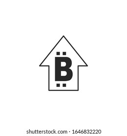 bitcoin Icon vector sign isolated for graphic and web design. bitcoin symbol template color editable on white background.