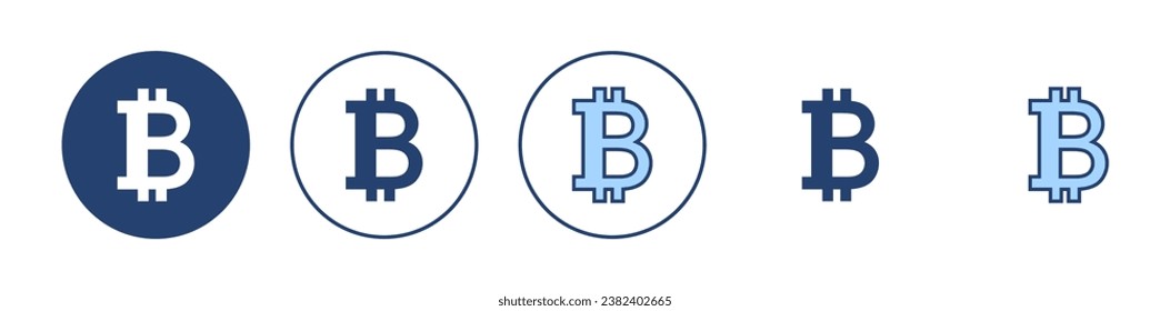 Bitcoin icon vector. bitcoin sign and symbol. payment symbol. cryptocurrency logo