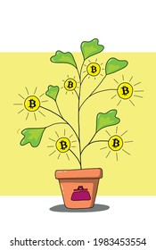 bitcoin investment tree, growth cryptocurrency