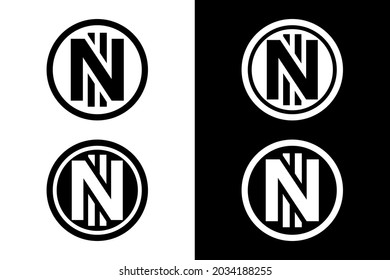 Bitcoin-Buchstaben mit Kreis in Schwarz-Weiß für Design-Konzept. Sehr geeignet für verschiedene Geschäftszwecke, auch für Symbol, Logo-Symbol, Markenname und vieles mehr.