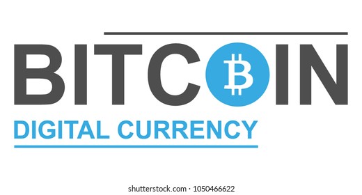 Bitcoin Logo With Coin. Bitcoin Icon
