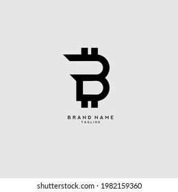 bitcoin logo, Cryptocurrency logo sigh, Digital money. Block chain, finance symbol