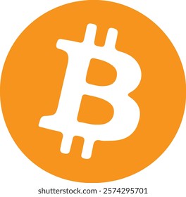 bitcoin logo symbol, bitcoin symbols ฿, vector