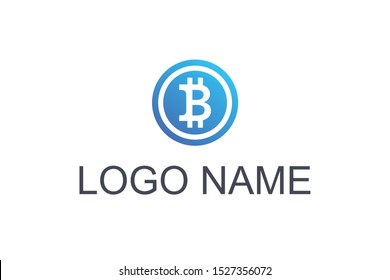 Bitcoin logo vector logo icon