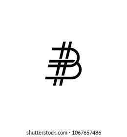 Bitcoin logotype. Company Logo, Print, Digital, Icon, Apps, print T-Shirts, Site