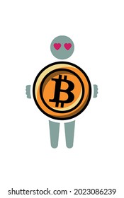 bitcoin love and trust, cryptocurrency