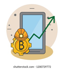 Bitcoin mining cartoons