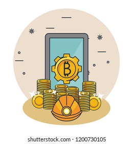 Bitcoin mining cartoons