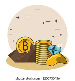 Bitcoin mining cartoons