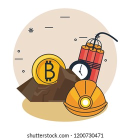 Bitcoin mining cartoons