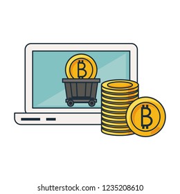 Bitcoin mining from laptop