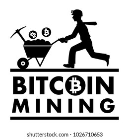 Bitcoin Mining Logo