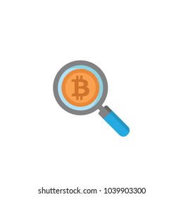 Bitcoin Mining Search Icon