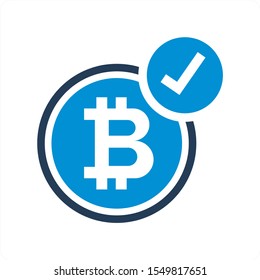Bitcoin and Other Icon Concept