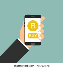 Bitcoin in phone buy