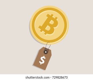 bit-coin price value currency coin exchange rate dollar cash buy sell