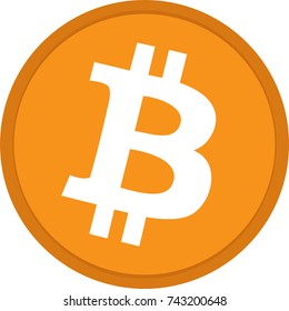 Bitcoin Rocket Coin Symbol | Cryptocurrency Blockchain Crypto Vector Resizable