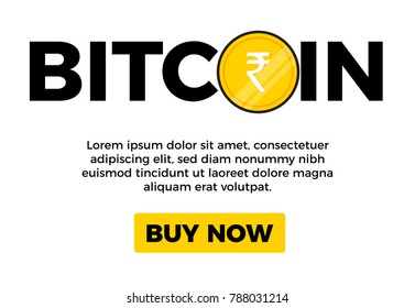 Bitcoin Rupee Exchange. Cryptocurrency concept. Internet money. Bitcoin Mining. Cryptocurrency exchange.