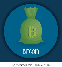bitcoin sack money icon