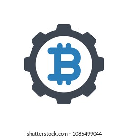 Bitcoin Setting Icon
