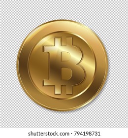 Bitcoin Sign Isolated