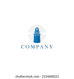 Logotipo de señal de Bitcoin para cripto