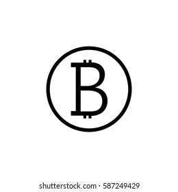 Bitcoin solid icon, finance and business, bitcoin sign vector graphics, a filled pattern on a white background, eps 10.