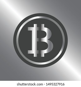 Bitcoin symbol,  Bitcoin is crytocurrency create in new technology, Bitcoin vector for web design.