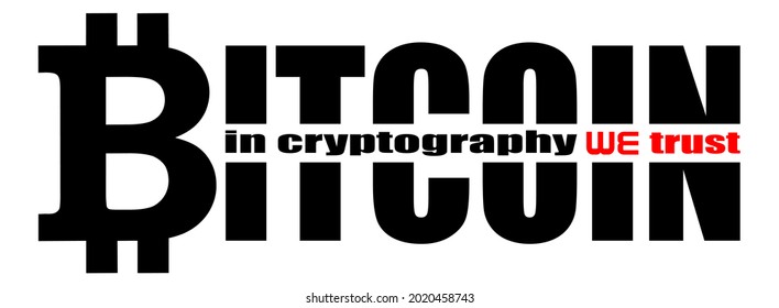 Bitcoin symbol typography vector design, good design for t shirt and another apparel