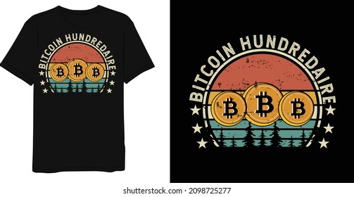 Bitcoin T-Shirt Design Saying T-shirt Design Template