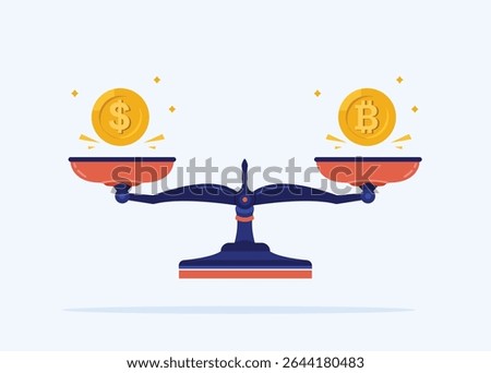  Bitcoin and usd asset balance. The concept of economic scales in coins