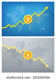 Bitcoin value oscillations - rise and fall. Good investment or a potential risk?