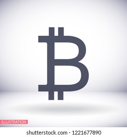 bitcoin vector icon 10 eps