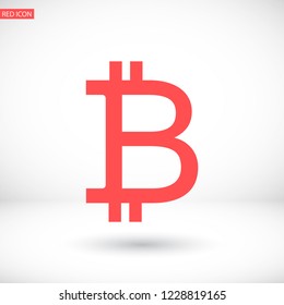 bitcoin vector icon 10 eps
