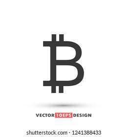 bitcoin vector icon 10 eps