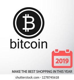bitcoin vector icon 10 eps