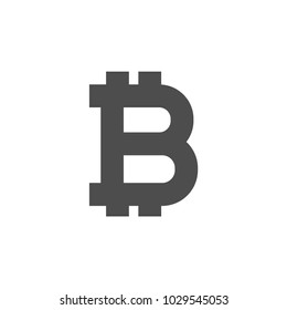 Bitcoin vector icon