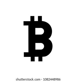 Bitcoin vector icon
