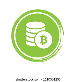 bitcoin vector icon
